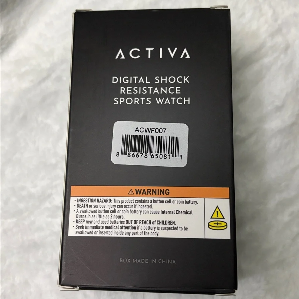 Activa Spectra X Invicta Digital Unisex Watch 44.5mm Dark Grey, Brown ACWF007